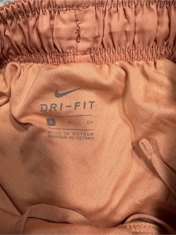 Nike Women's Rust Orange Running Shorts small - Image 2
