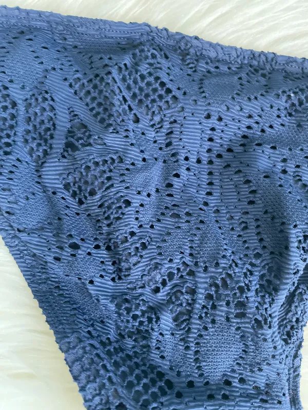 Hollister Navy blue String bikini Bottoms - Image 3
