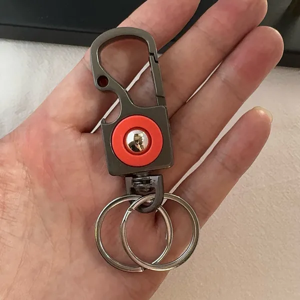 Car Keychain Carabiner Keychain for Men Women Key Rings Bottle Opener - Image 5