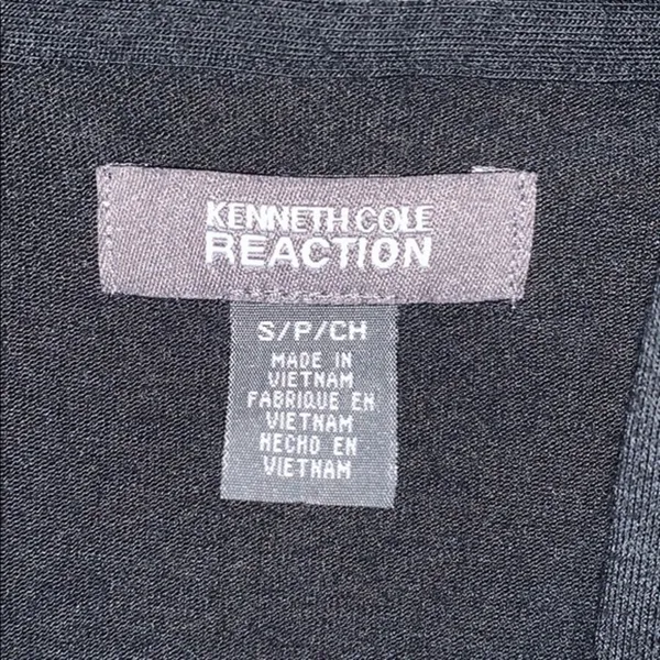 Kenneth Cole Reaction blouse Long Sleeve V-Neck - Image 3
