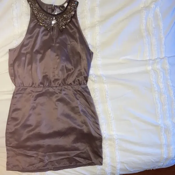 NWT H&M Sleeveless silver‎ dress - Image 14
