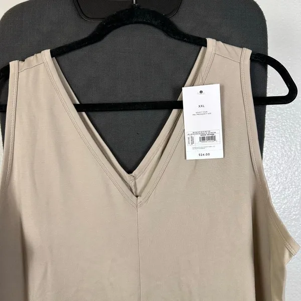 Isabel by‎ Ingrid + Isabel | Maternity Tan Dress - Image 3