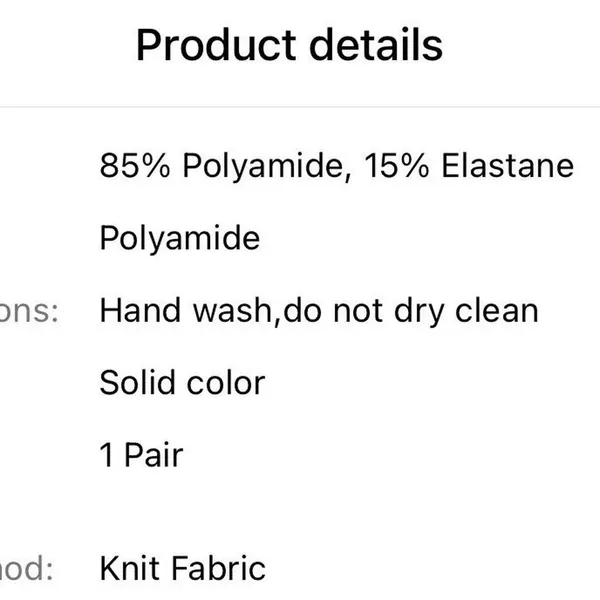 Black Floral Lace Fishnet Tights, Hot Elastic High Waist Pantyhose, Women's Stockings & Hosiery One Size 85% Polyamide 15% Elastane 7650219440+5 - Image 7