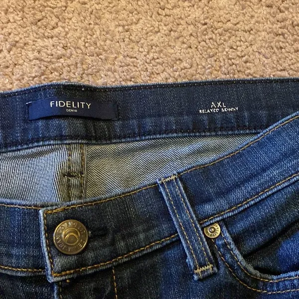 ‎Fidelity relaxed skinny jeans 29 Blue - Image 7