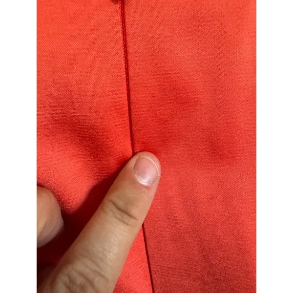 Significant Other Lara Bright‎ Orange Long Sleeve Satin Dress size US4 - Image 8