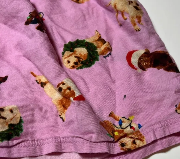 Pink Christmas Pajama Pants - Image 3