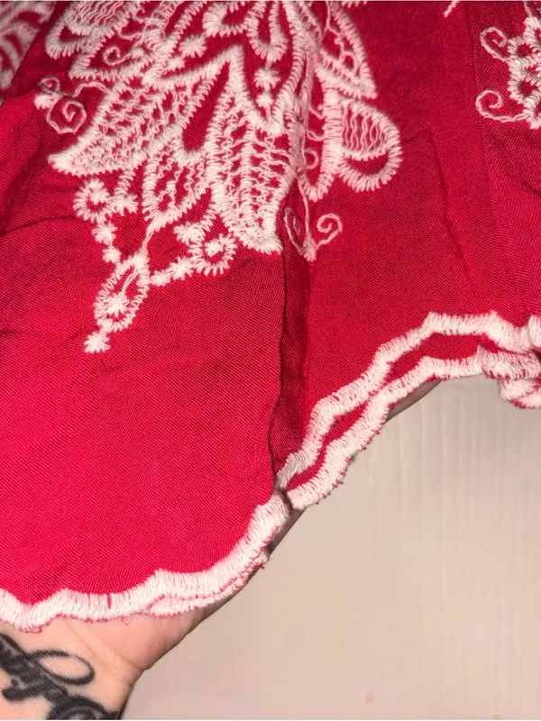 Solitaire Boho Top with Embroidery - Image 4