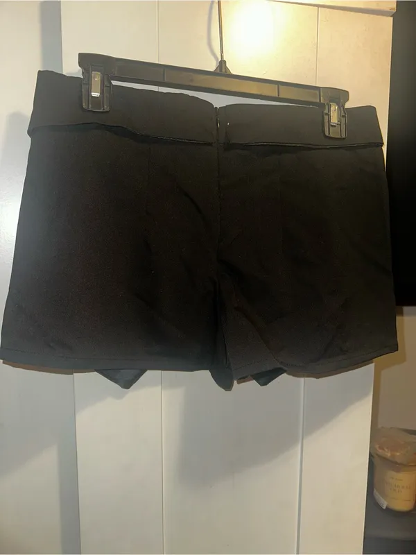 Zara Origami Skort -Black - Image 3