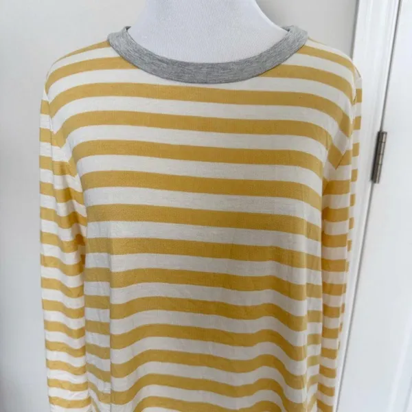 Égy Long Sleeved Top Size Small Yellow - Image 2