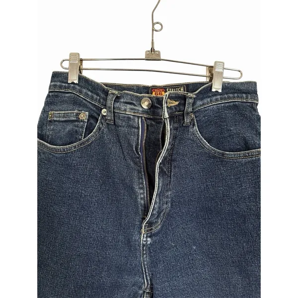 VTG Route 66 Womens Sz 7/8 High Waist Mom Denim Jeans 90s Runs Small Stretch Fit - Image 5
