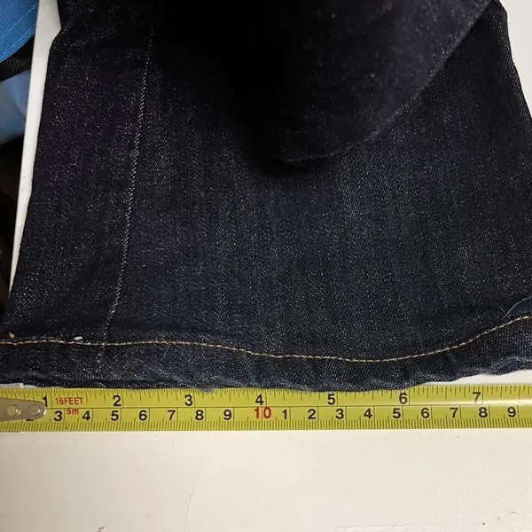 Ambicione Jeans‎ Women's size 28 waist blue High Rise Flare Stretch 38eu AQC-C - Image 8