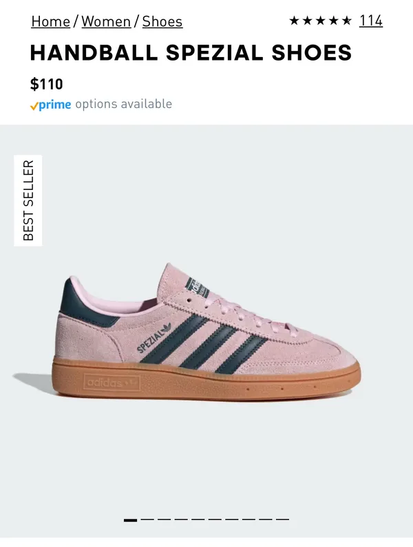 Adidas Women’s Handball Spezial Sneakers - Image 6