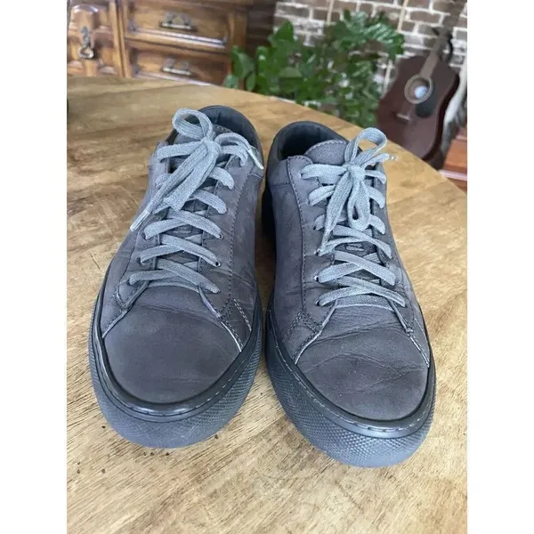 KOIO Vera Pelle Capri Low-Top Italian Genuine Grey Leather Women’s Sneakers 7 - Image 2