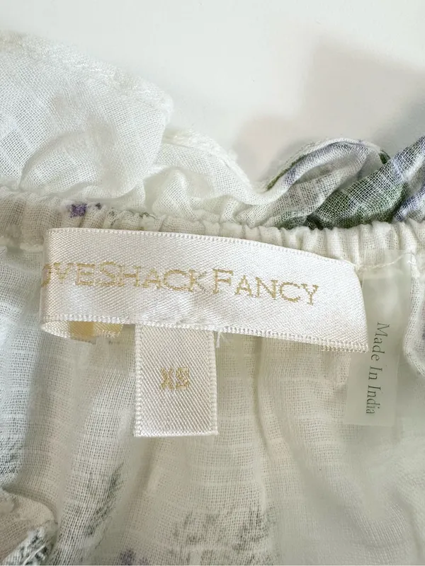 LoveShackFancy Lai Mini Dress - Image 4