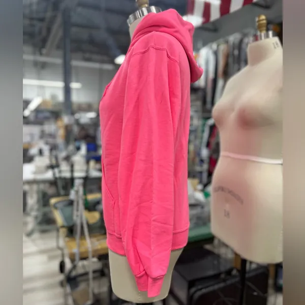 Jerzees Neon Pink Hoodie M - Image 5