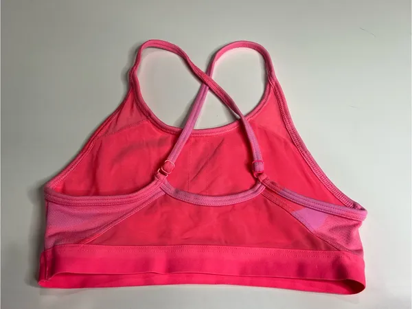 Aerie Pink Camouflage Sports Bra size small - Image 4