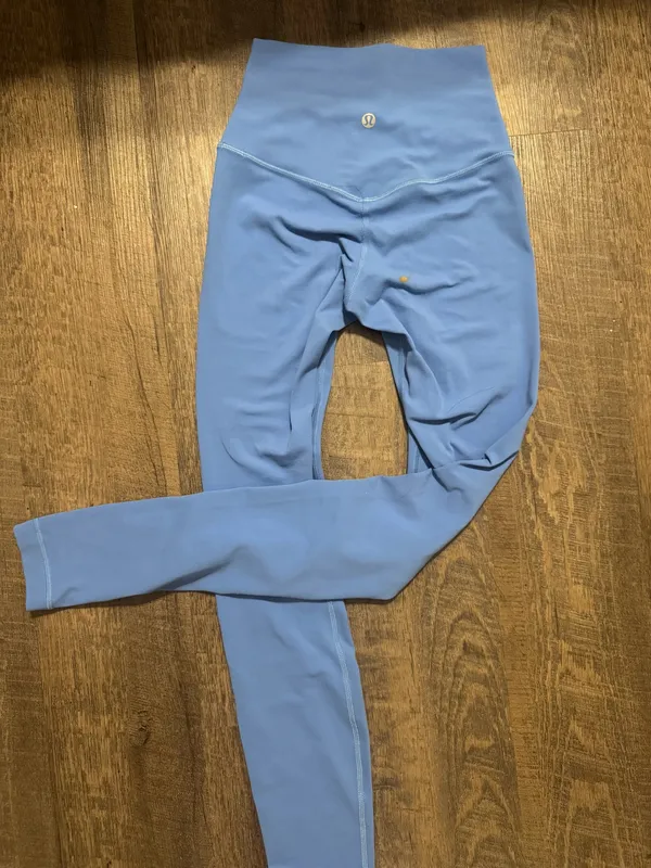 Lululemon High-Waist Blue Active Leggings - Image 7