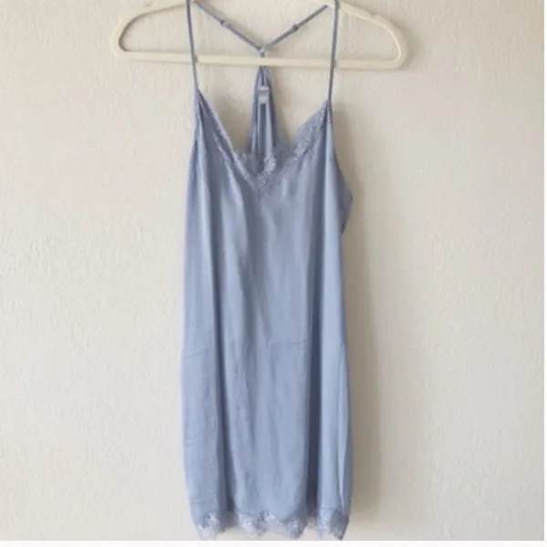 ✨ Aerie Satin Lace Slip Nighty Slip Dress ✨ - Image 6