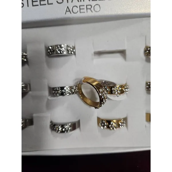 Stainless steel fashion ring. Price for one. - Image 3
