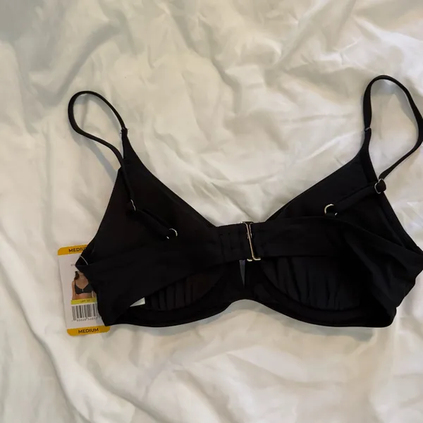 NWT Anne Cole V Wire Elongated Underwire Top - Image 3