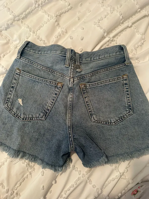 We The Free Free People Denim Shorts - Image 3