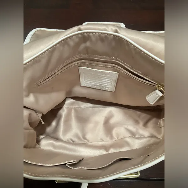 COACH TAYLOR‎ LEATHER FLAP SHOULDER BAG - Image 6