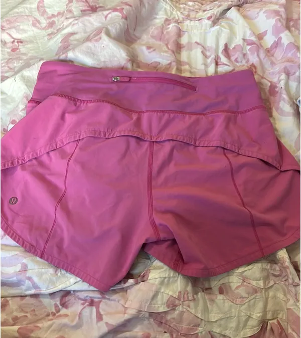 Lululemon Speed Up 2.5" Hi-Rise Sonic Pink Shorts 6 - Image 4
