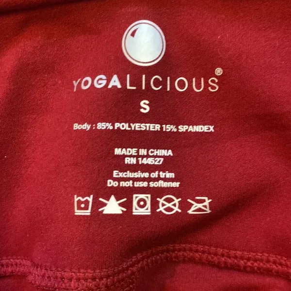 ‎Yogalicious red leggings small - Image 6