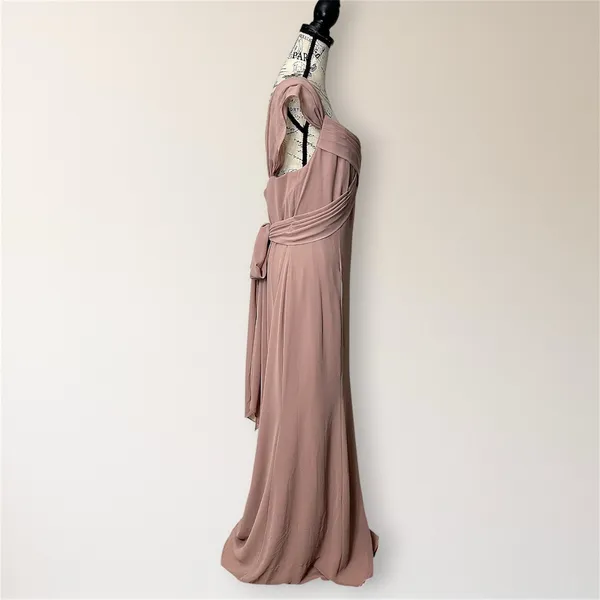 Baltic‎ Born Opal Sweetheart Gown 1X Mauve Pink Formal Wedding Guest Maxi Dress - Image 8