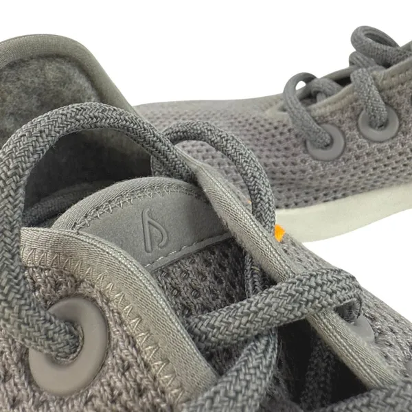 Allbirds Women's Gray Knit Lace Up Low Top Lightweight Tree Runner Shoes Size 6 - Image 8