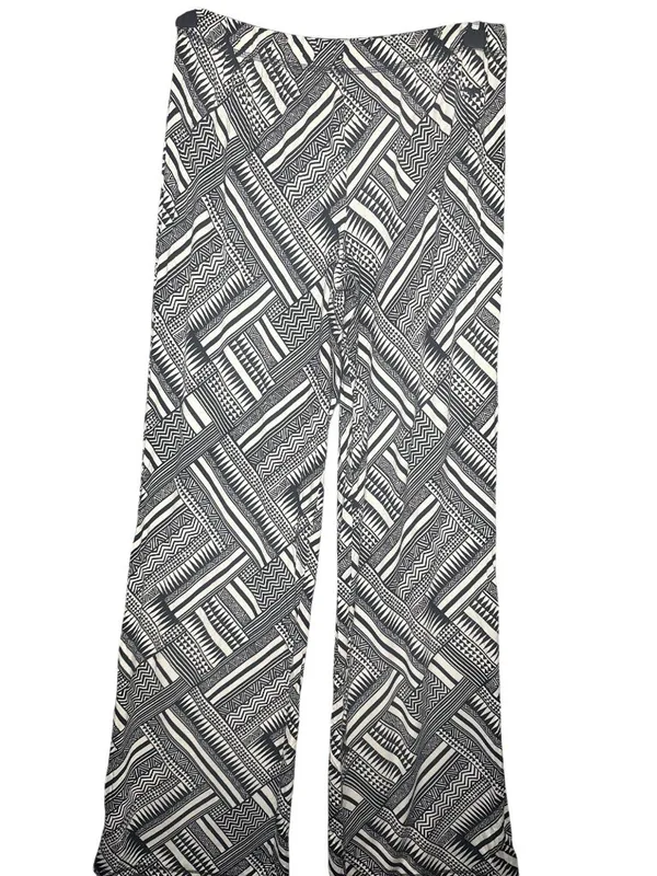 Pink By Victoria’s Secret M Wide Leg Lounge Pants Comfy Pull On 2016 Y2K Style - Image 2