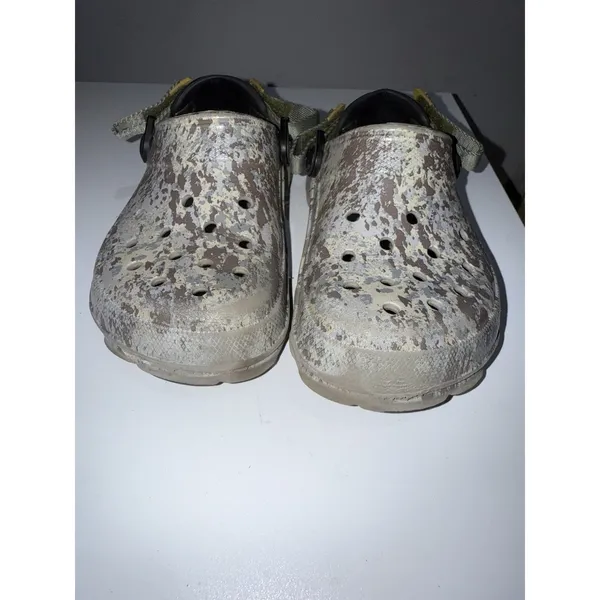 Crocs Kids Clogs‎ – Size J 13 – Realtree Camouflage Slip-On Shoes N - Image 6
