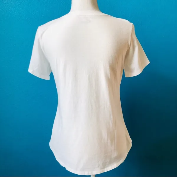 Old navy Halloween pumpkin top graphic T-shirt small new with tag - Image 6