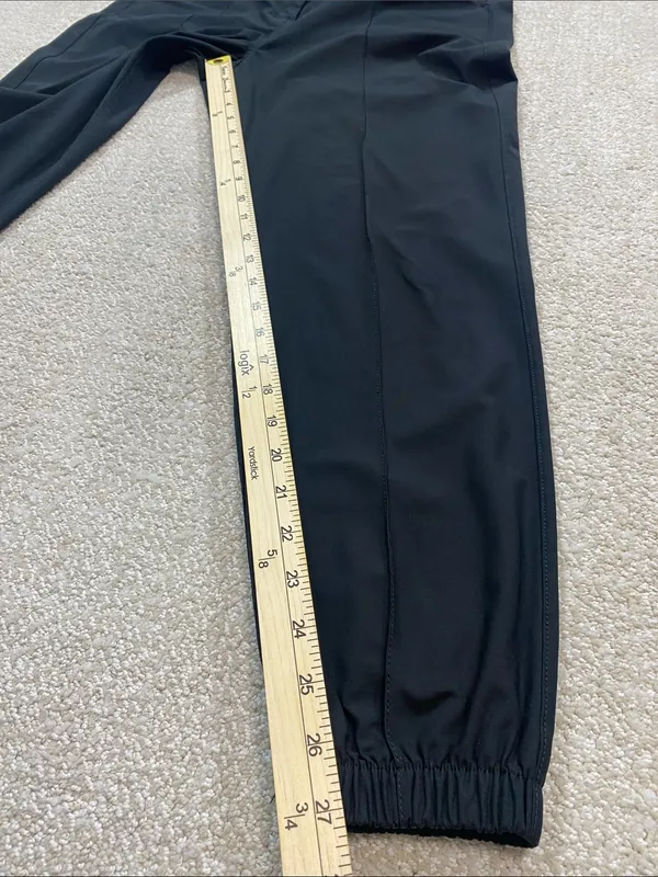 lululemon athletica Black Tailored Jogger Pants Size 28 - Image 14