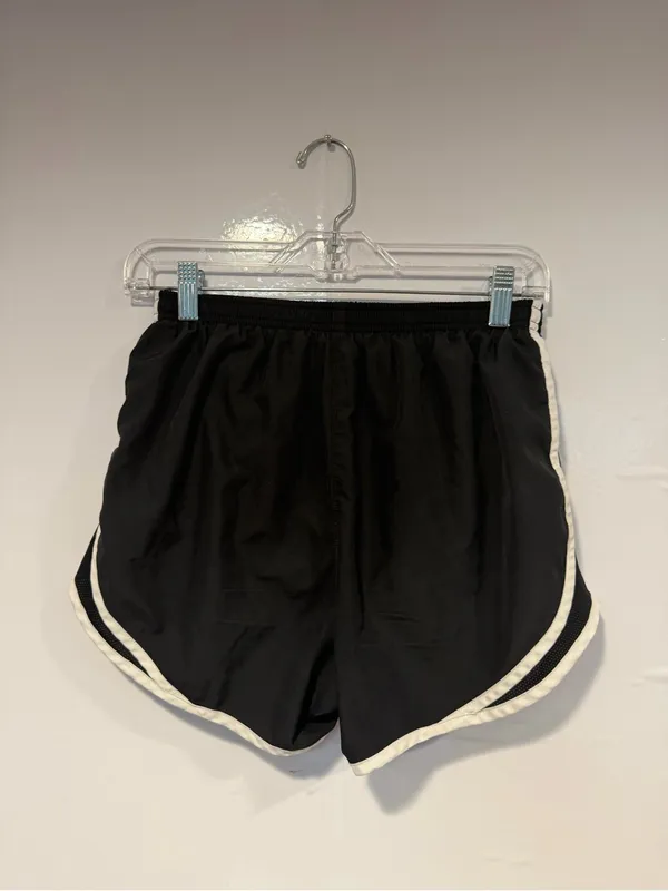 Nike‎ Women's Black Tempo Running Shorts with White Trim - Image 3