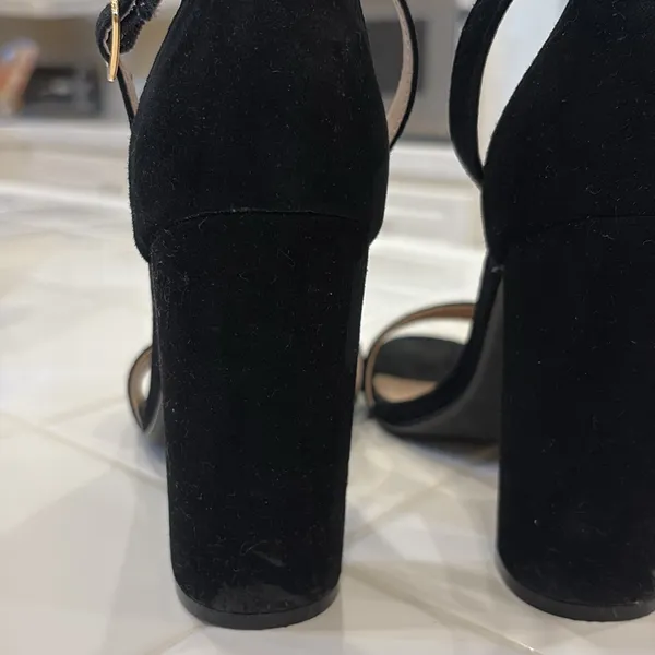 Steve Madden Carrson Block heels Black Suede - Image 4