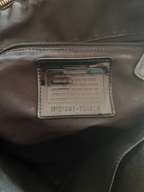 Coach Monogram Crossbody - Image 5