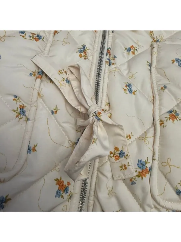 No Boundaries' Quilted Bow Jacket - Image 5