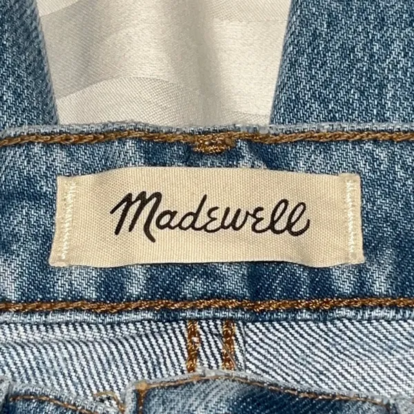 Madewell The Perfect Vintage Straight Jean Medium Wash Blue Denim Women W23 New - Image 7