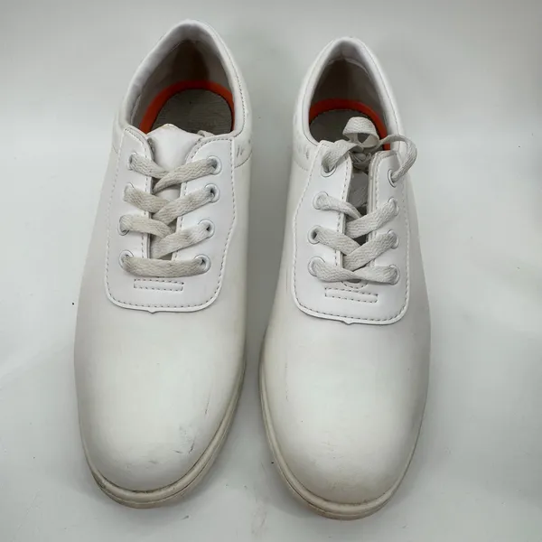 Dinkles White Marching Band Shoes Unisex Mens 6.5 Womens 8.5 Style 6565 - Image 3