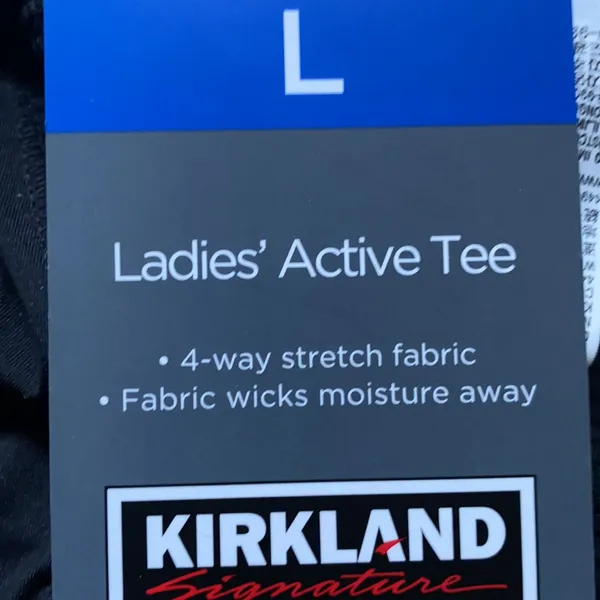 NWT- Kirkland active Tee - Image 4