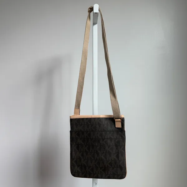 Michael Kors Crossbody Bag Small‎ Brown Beige - Image 5