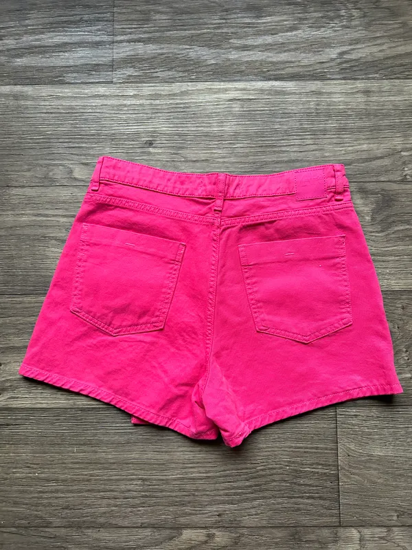 Crossover Denim Skort - Image 5