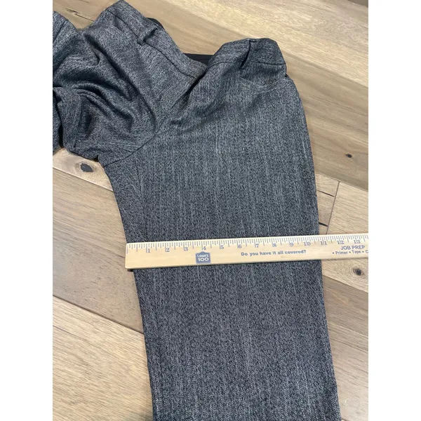 Express Womens Columnist Twill Trouser Pants Size 12R Gray - Image 8