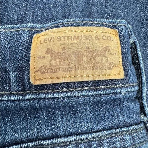 Levi’s 515 Bootcut Studded Pocket Jeans Medium Wash Denim Size 12 Medium - Image 9