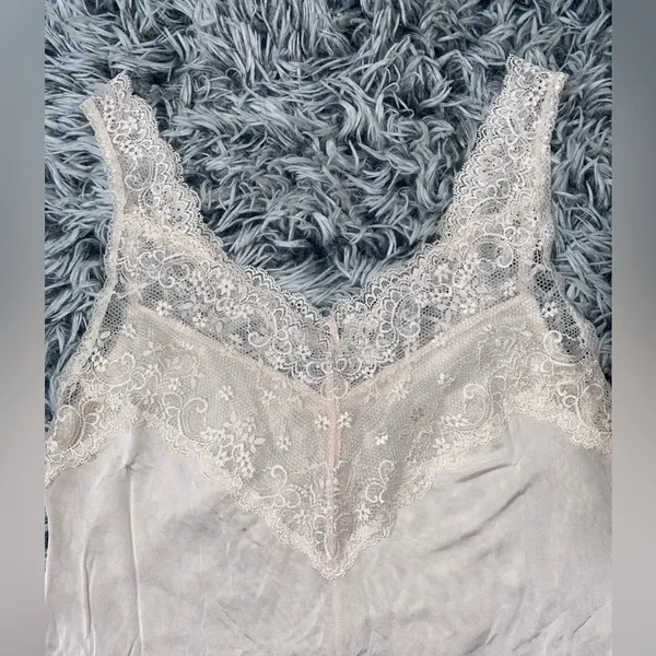 Lace Trim White/cream Camisole - Image 2