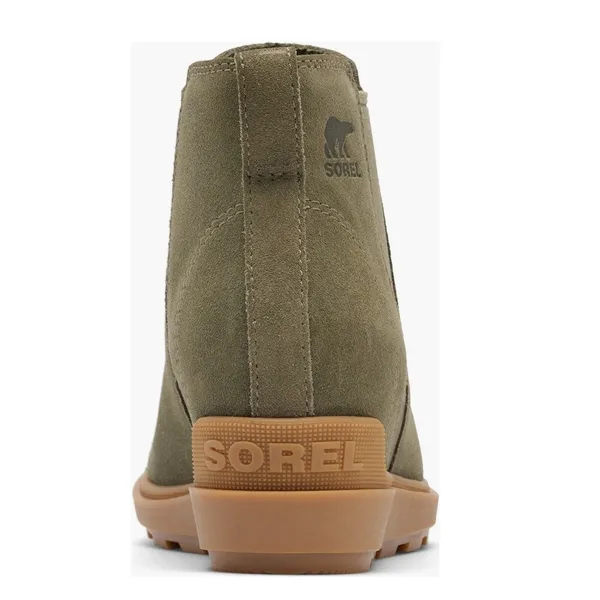 Sorel Evie II Waterproof Chelesa Bootie, Size 5.5 Stone Green, Leather/Suede NWT - Image 14