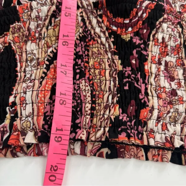 NWT Anthropologie paisley tiered‎ ruffle skirt sz M - Image 6