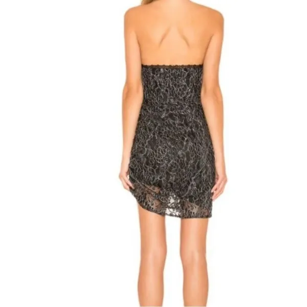 H:ours Mae Metallic Mini Dress‎ nwt - Image 3