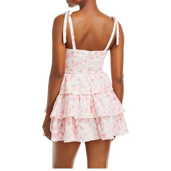 Bardot Mini Dress Size L. Worn once - Image 4